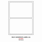 A4 (ST 2) Shipping Label (199.60mm x 143.50mm x 2) (Self Adhesive Label for Inkjet/Paper/Laser Printer)